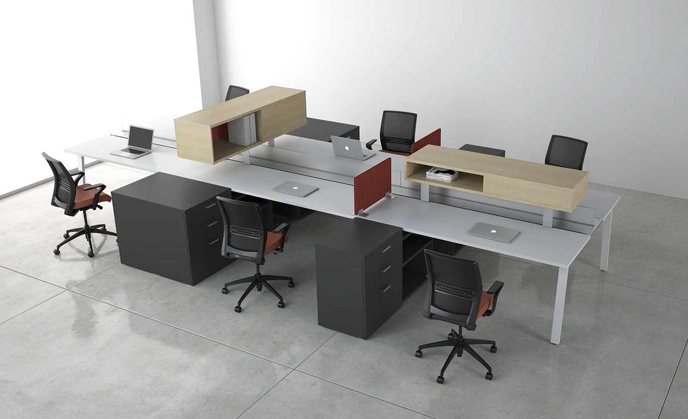 Collaborative workspace with natural light